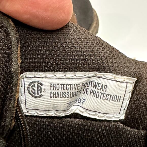 VERY GOOD Justin CW677 6" Utah Waterproof Safety Composite Toe Work Boot 12 EE - Picture 12 of 14